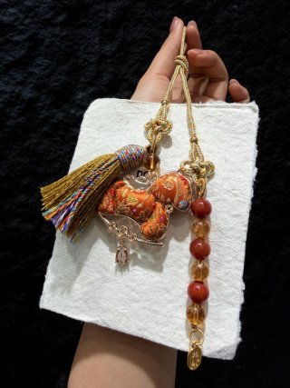 新年金はすぐにお金があります馬到成功車掛け鞄掛け鍵掛け