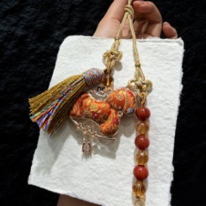 新年金はすぐにお金があります馬到成功車掛け鞄掛け鍵掛け