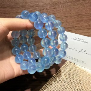 素串精品海藍宝ブレスレット